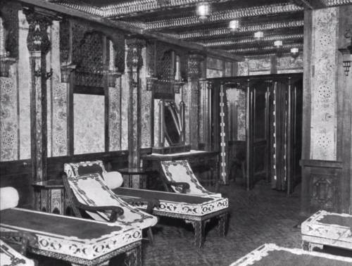 Единственная фотография Турецких бань "Титаника"