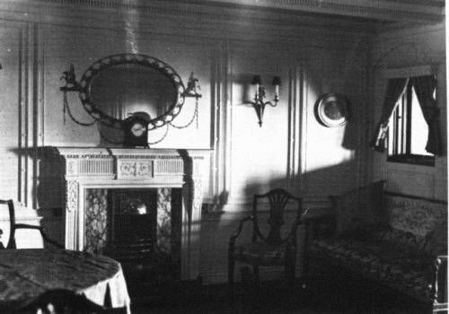 Каюта (гостиная) 1-го класса В-51 в стиле Адама на RMS Titanic.