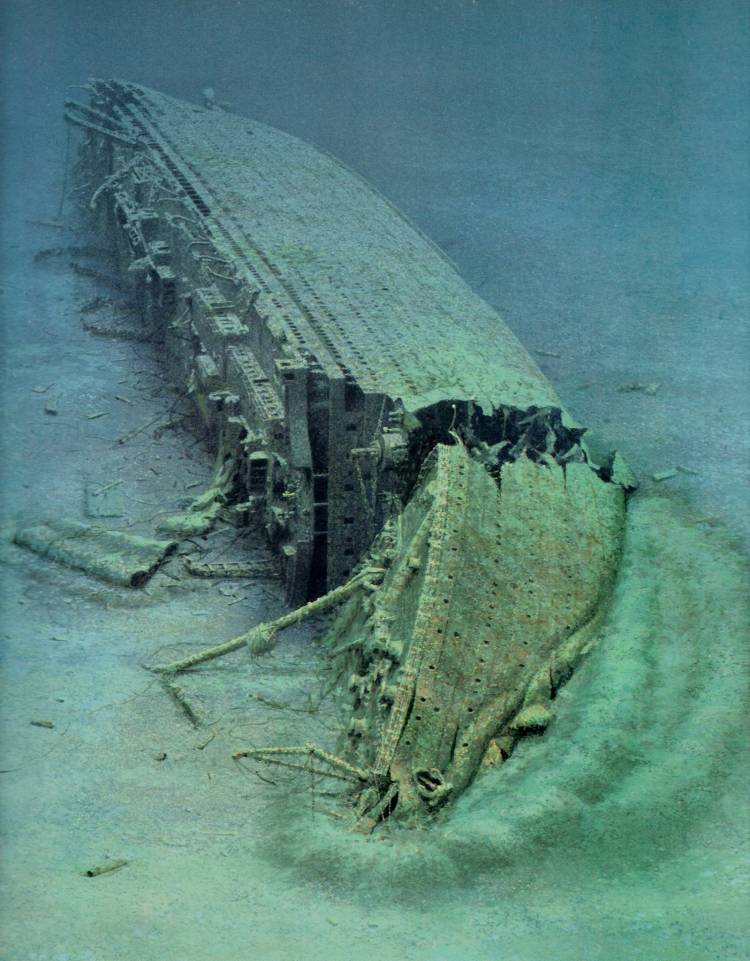 Экспедиция к «Британнику» 1995 года и рисунки Кена Маршалла